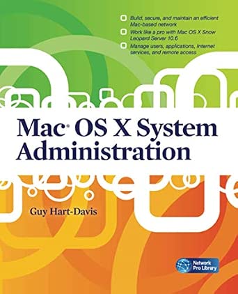 Mac OS X System Administration book cover