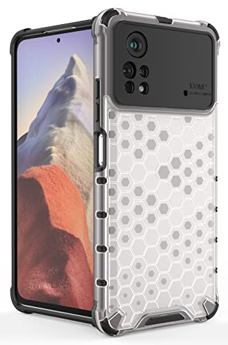 Image of Glasgow Back Case Cover Designed for Poco X4 Pro 5G - Transparent