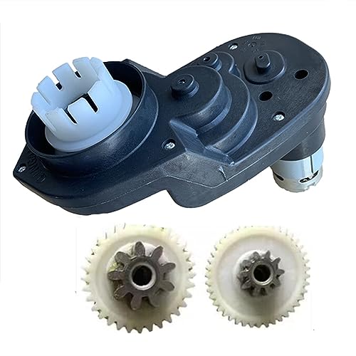 JIARUIXIN 24V 30000RPM Gearbox for Powered Wheel Small Axle Hole, 24 Volt High Torque Motor Gear Box Electric Motor for Children Ride On Car Replacement Parts