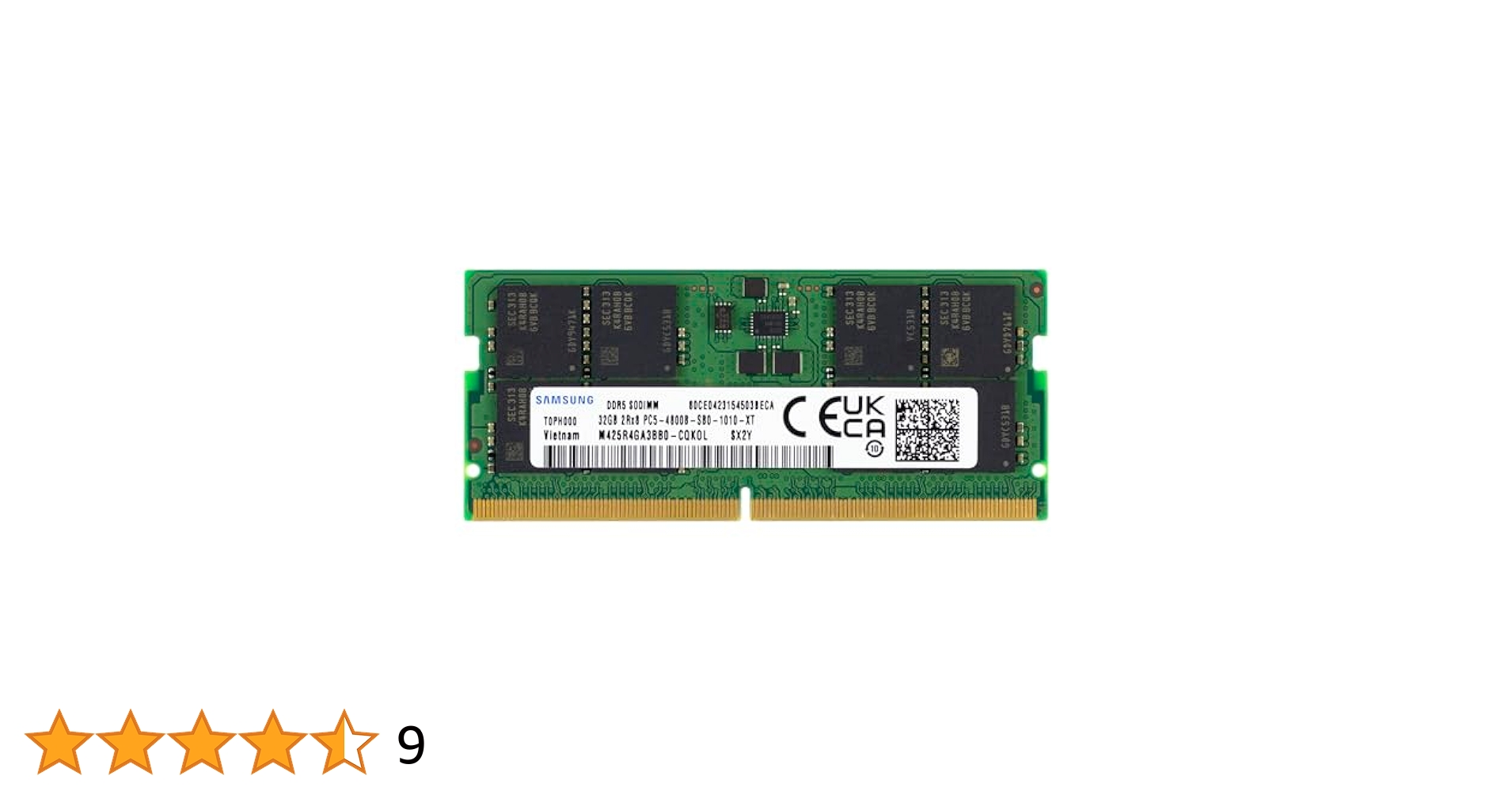 メモリー Samsung DDR5 4800 32GB PC5-38400 Amazon.co.jp: Samsung 32GB DDR5 4800MHz PC5-38400 ECC RDIMM