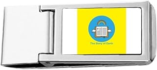 Earth Environmental Protect - Cartera de bolsillo con clip de acero inoxidable para dinero, color verde