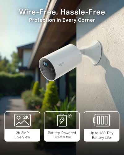 Tapo TC82 2K Battery Outdoor Security Camera Wireless - Image 3