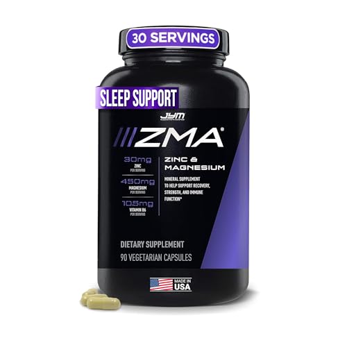 ZMA JYM, Zinc & Magnesium Supplement - Zinc, Magnesium and...