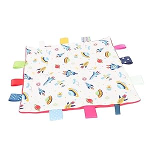 BESPORTBLE Baby-Schmusetuch mit Weltraum-Motiv