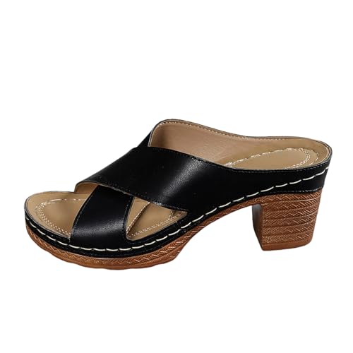 Sandales de danse latine pour femme avec point de réflexologie actif