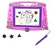 Lollipop PAW Patrol Magnetic Drawing Board with Stylus and 3 Stamps, for Girls or Boys (Pink)…