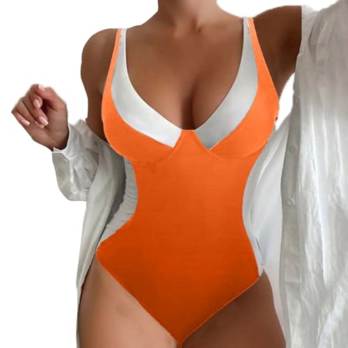 BañAdores Mujer 2025 Clásicas Conservador Enterizo Malla Push-up BañO Hombro Único Push Traje Acolchado Soporte Busto Baratos Playa Natación Aire Libre Durante Las Vacaciones