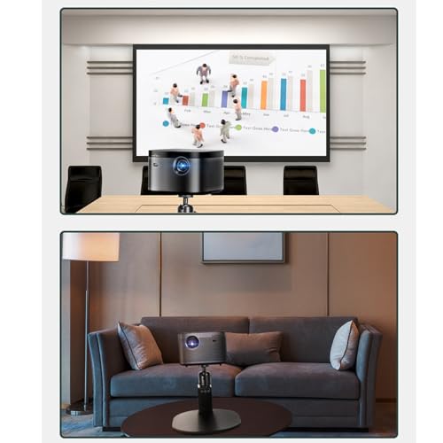 Support de table pour projecteur rotatif à 360° et fixation stable 1/4 - 6