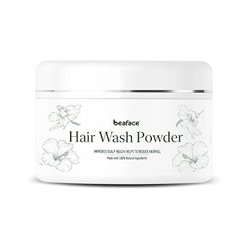Beaface Hair Wash Powder for Hair care/Hair Wash/Hairfall/Improve Scalp - 100 gm