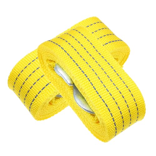 Sangles de remorquage robustes en nylon pour urgence et dépannage sur route