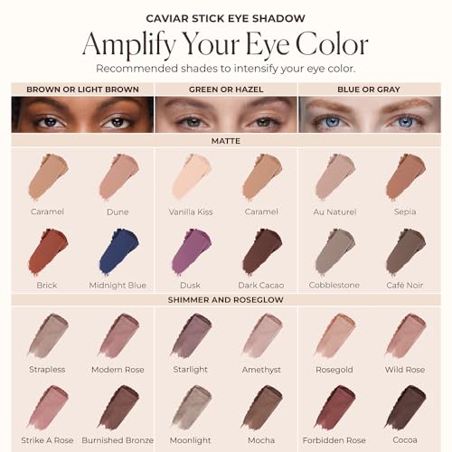 Laura Mercier Caviar Stick Cream Eyeshadow: Shimmer and Matte Finishes, 24HR Wear, Long Lasting, Rich Color, Easily Blendable and Buildable, Waterproof, Hyaluronic Acid Infused, Amethyst, Mini Size - Thumbnail 7
