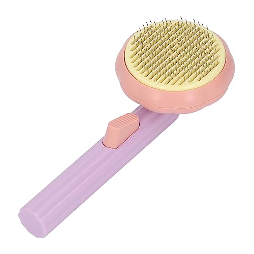 Escova Autolimpante para Gatos, Escova Cortadora para Animais de Estimação, Aço Inoxidável, Desembar