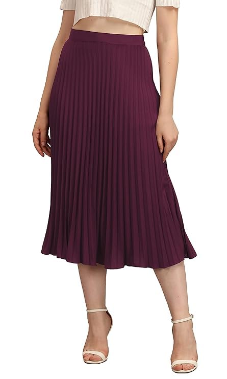 kzully | Chic Midi Skirts Elegant Ensembles for Women & Girls Purple-picture-39