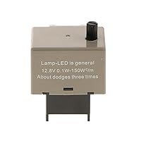 Vista 8 de SOCAL-LED LIGHTING 3-Pin CF14 CF-14 EP35 Relé intermitente LED electrónico de velocidad ajustable para solucionar el problema de bombillas