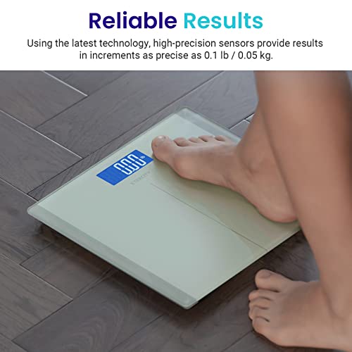Image of Etekcity Digital Body Weight Bathroom Scale with Step-On Technology, 400 Lb, White (Pack of 2)