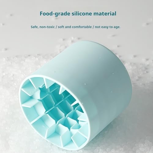 Molde silicona para cubos de hielo cilíndrico 2 piezas miniatura 2