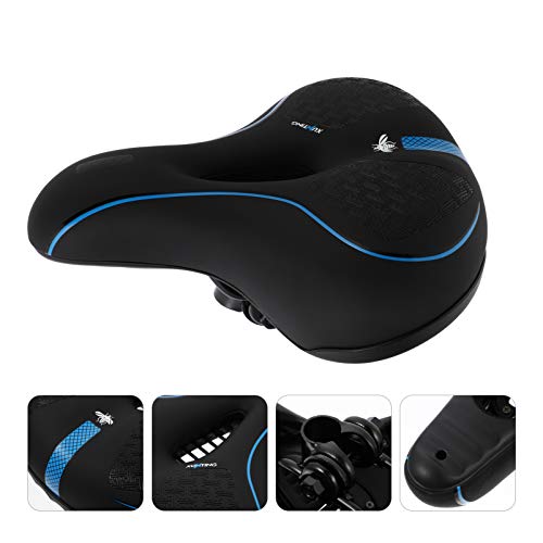 BESPORTBLE Couro Assento da Bicicleta Confortável Almofada Selim Da Bicicleta Acessórios Da Biciclet