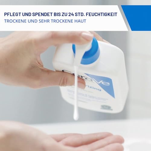 CeraVe Set für Körper und Reise, feuchtigkeitsspendende Gesichts- und Körperlotion, für trockene Haut… – Ansicht 4