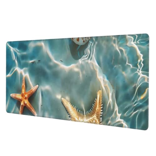 Tapis de souris de jeu base caoutchouc antidérapant grand format - 5
