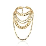 Einfach anzupassen: Verstellbares Schnallendesign, passt sich leicht an verschiedene Halsgrößen an und eignet sich für den ganztägigen täglichen Gebrauch oder für langfristige Partykleidung. Heben Sie die anmutigen Rundungen des Halses hervor und runden Sie das Gesamtbild ab.