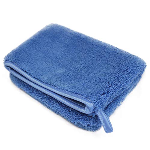 Putzen wie die Profis – Ultra-Microfaser Reinigungshandschuh - Mikrofaser Putzhandschuh für empfindliche Oberflächen - fusselfrei, waschbar bis 95 °C - inkl. Gratisprobe GlasRein