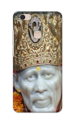 Image of PRINTFIDAA Sai Baba Lord Shiridi Great God Hinduism Hindu Religious Printed Designer Hard Case for Vivo V7 Plus /Vivo Y79 / Vivo Z10 (5.99 inch) Back Cover -(e) RPM1005