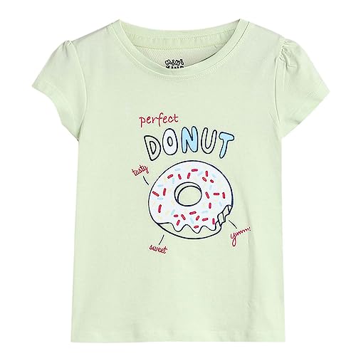 Image of miniklub Baby Round Neck Cap Sleeve Knitted Cotton Top (Yellow Color)