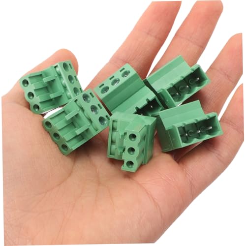 Bloc de barrière électrique PCB vert 5,08 mm Alipis idéal pour simplifier vos circuits - 7