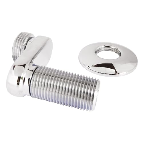 SOMATHERM FOR YOU - Wandanschluss gegen Chrom zu exzentrischem Nut 32 mm entschieden - M15 / M20-21/27 - mit 22 mm Rosette Lieferung