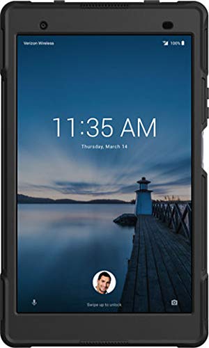 Verizon Rugged Case For Lenovo Tab 4 8 Plus - Shock Absorbing Protective Cover