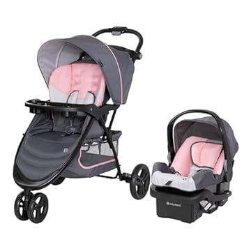 car seat and stroller