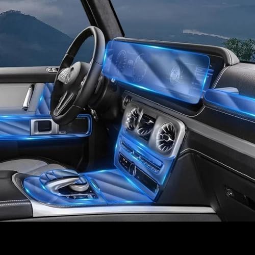 Film protection TPU Benz Classe G G63 console prestige invisible