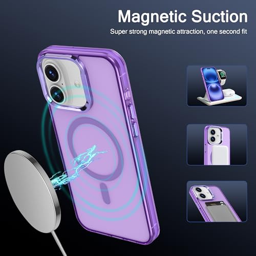 Coque iPhone Magsafe violette fine pour votre liberté de mouvement - 2