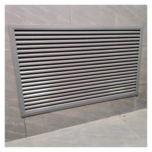 LINGDSWULING Diseño Moderno Listones Y Nido Abeja Mueble Cobertura del Radiador Radiador Lacado Revestimiento Protector Calefacción Estilo Rústico(1070,23.62x23.62in(60x60cm))