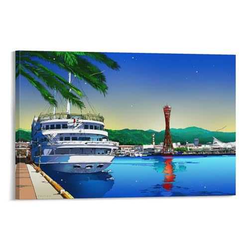 �u �_�˃n�[�o�[�v ��؉p�l-�ŉ�|�X�^�[ �E�H�[���A�[�g �������� �G�� �x�b�h���[�� ���r���O �ǂ̊G24x36inch(60x90cm)