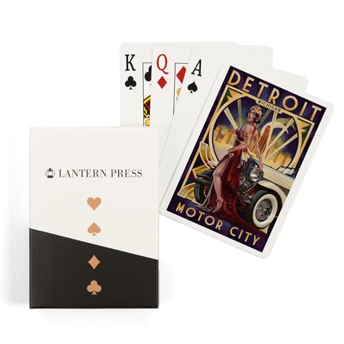 Lantern Press naipes Poker 52 cartas para adultos