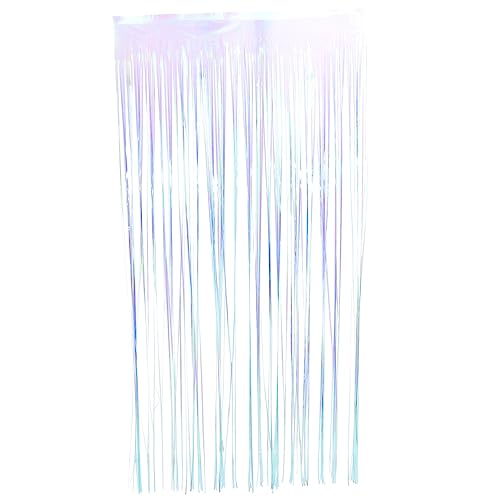 Cendentina Di Pioggia Di Caramelle Nastri Colorati Di Compleanno Di Sfondo Del Partito Sullo Per La Festa Lanimale Domestico blu