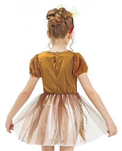 Disfraz para niña IKALI de ciervo 8-10 años miniatura 4