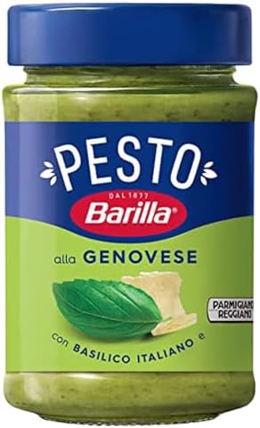 Pesto Genovese Pasta and Pizza Sauce, 190g, Italy, Non - GMO Project Verified, Gluten free, No added Colour or Presevatives