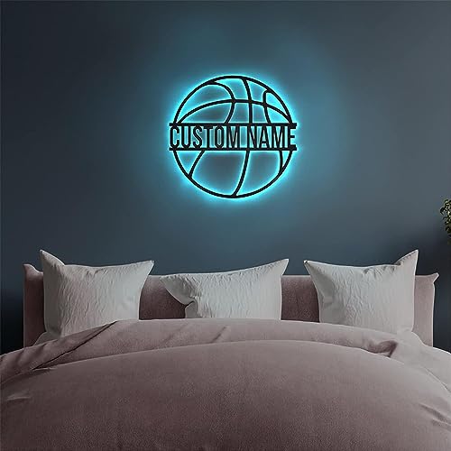 Lámpara de noche personalizada baloncesto Amabery miniatura 4