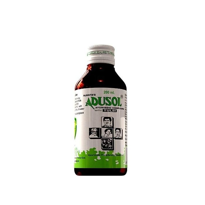 Buy ADUSOL Ajanta's Adusol Ayurvedic Tulsi Cough Syrup Prevent from