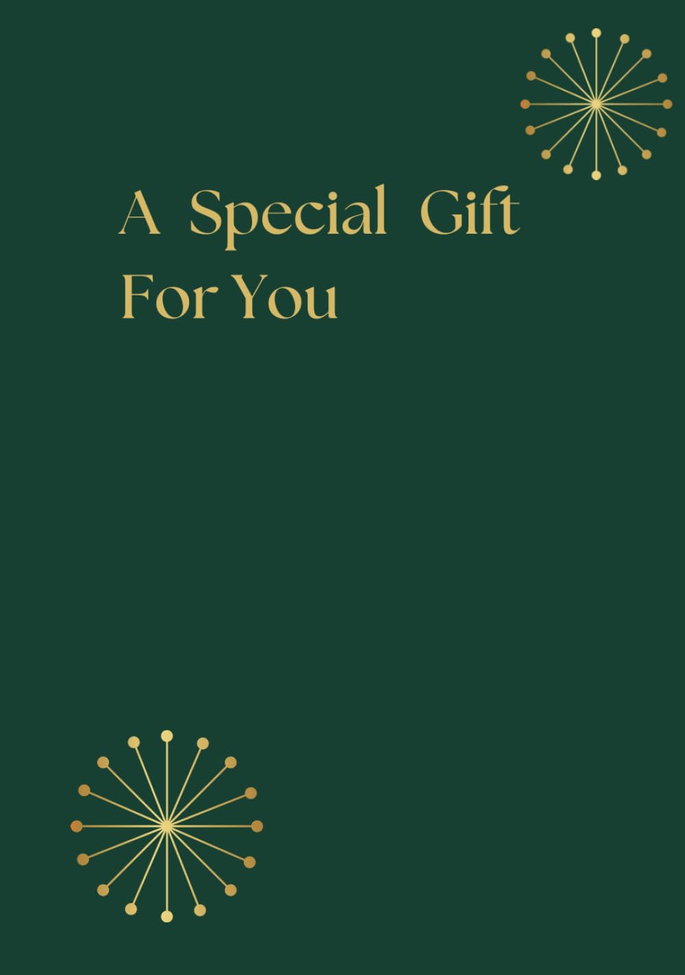 A Special Gift For You: A Premium Giftable kids journal