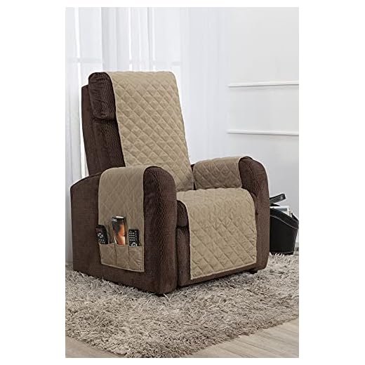 Protetor de Poltrona Classic Matelado Face Única Cáqui