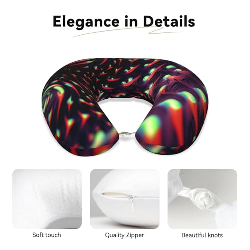 Almohada de espuma viscoelástica para cuello negro miniatura 3