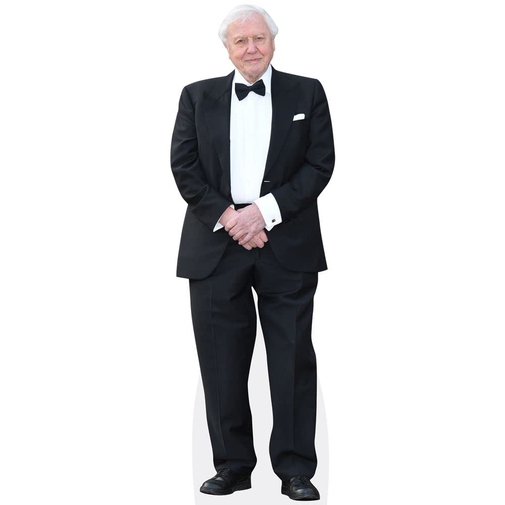 David Attenborough (Bow Tie) Mini Size Cutout