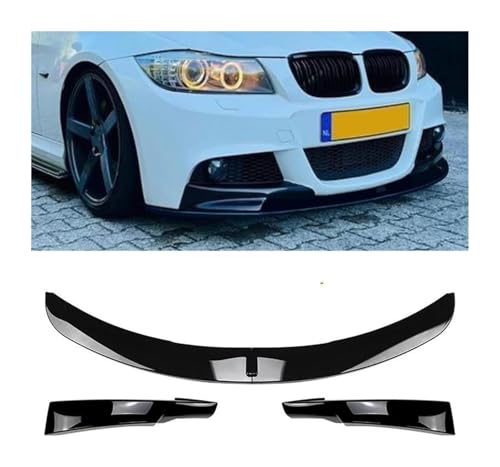 Splitter avant BMW E90 E91 LCI look carbone pour vos sorties week-end - 3
