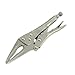 Aexit Silver Tone Hand Operated Tools Steel Long Pipes Tubes Locking Pliers 9