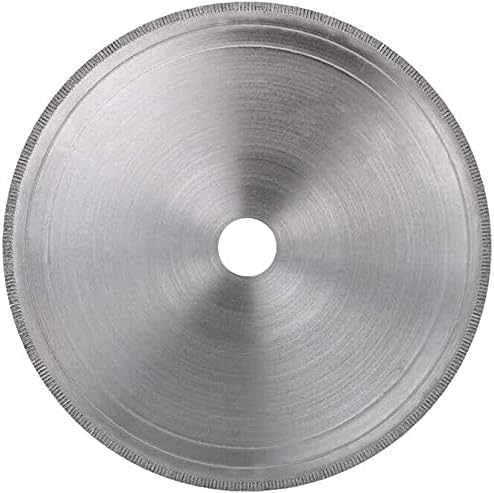 YKLP 7 inch 180mm Super Thin Diamond Lapidary Saw Blade, Cutting Disc 4/5 inch Arbor for Gem, Crystal, Jade, Glass, Cutting and Processing Rim 0.7mm
