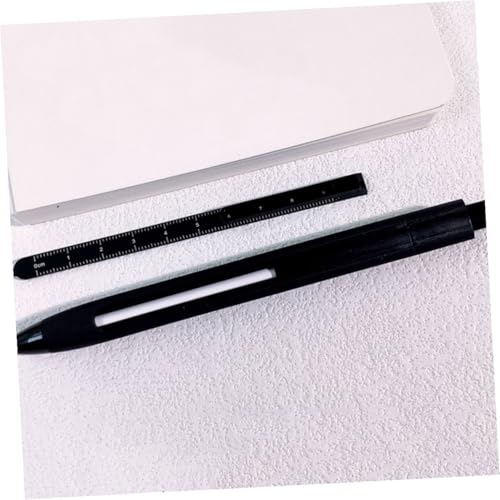 Bolígrafos de tinta gel con regla HOMSFOU, 5 unidades miniatura 5