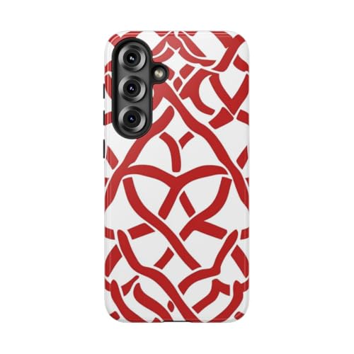 Coque Samsung S25 Plus nœud celtique rouge pour sublimer votre style